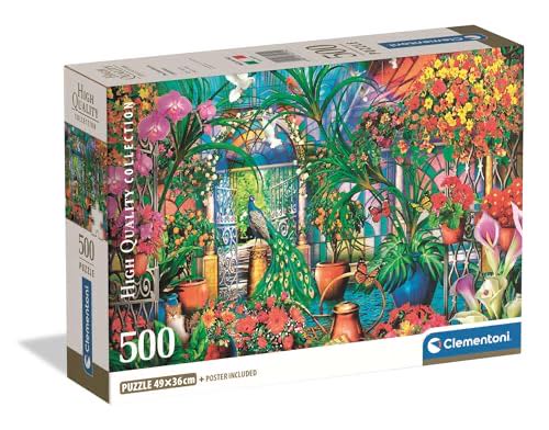 Masterpieces Handcrafted Menagerie Piece Jigsaw Puzzle For Adults Dance Through Petals 19.25”x26.75”