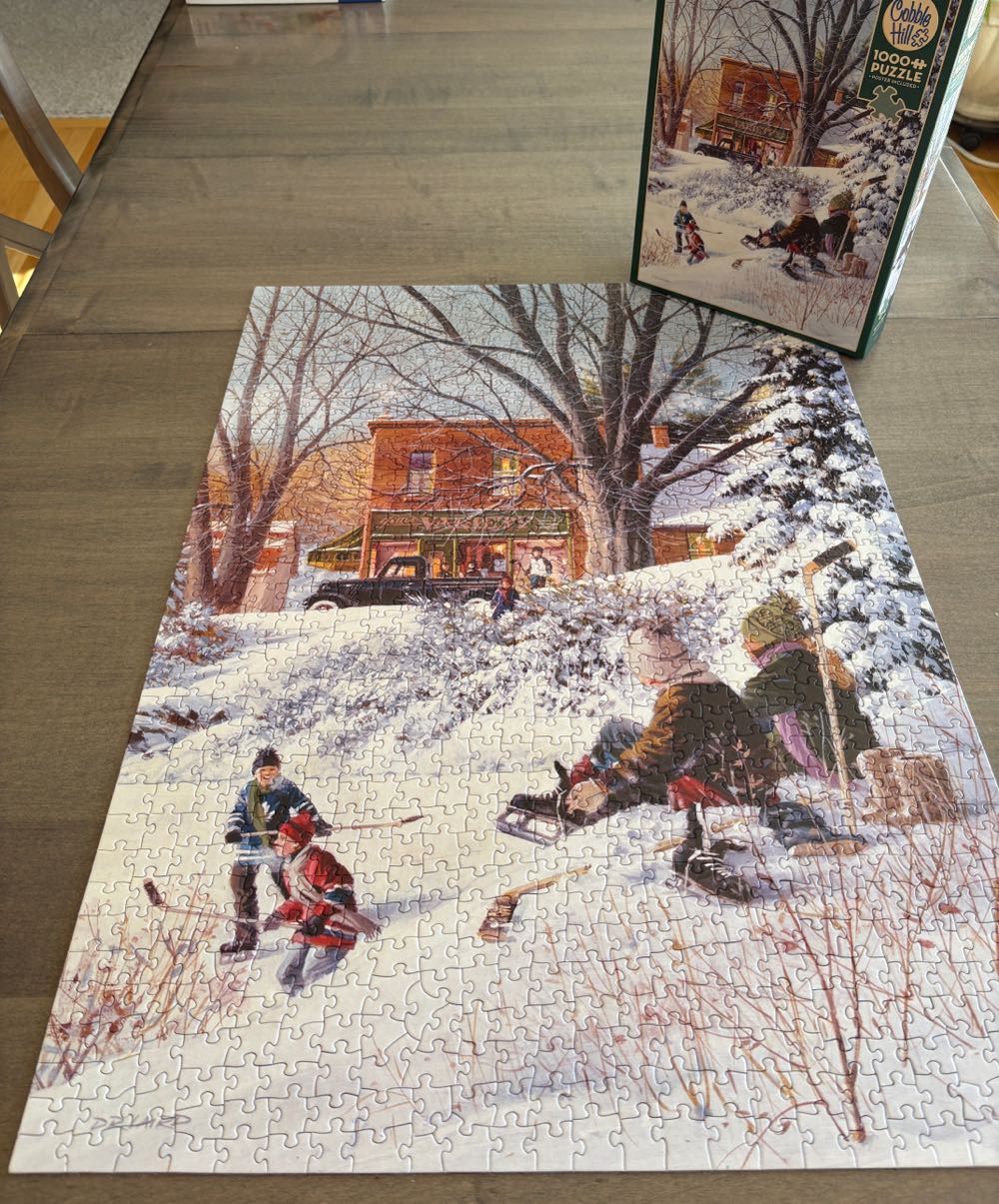 Getting Ready - Cobble Hill puzzle collectible [Barcode 625012401319] - Main Image 3