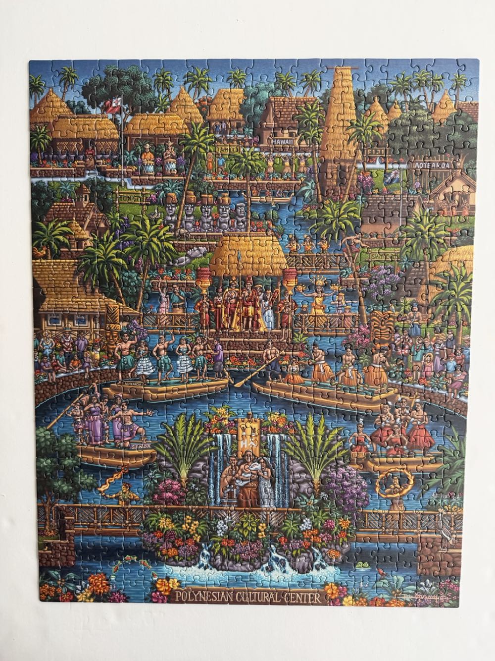 Polynesian Cultural Center - Dowdle puzzle collectible [Barcode 671095008006] - Main Image 2