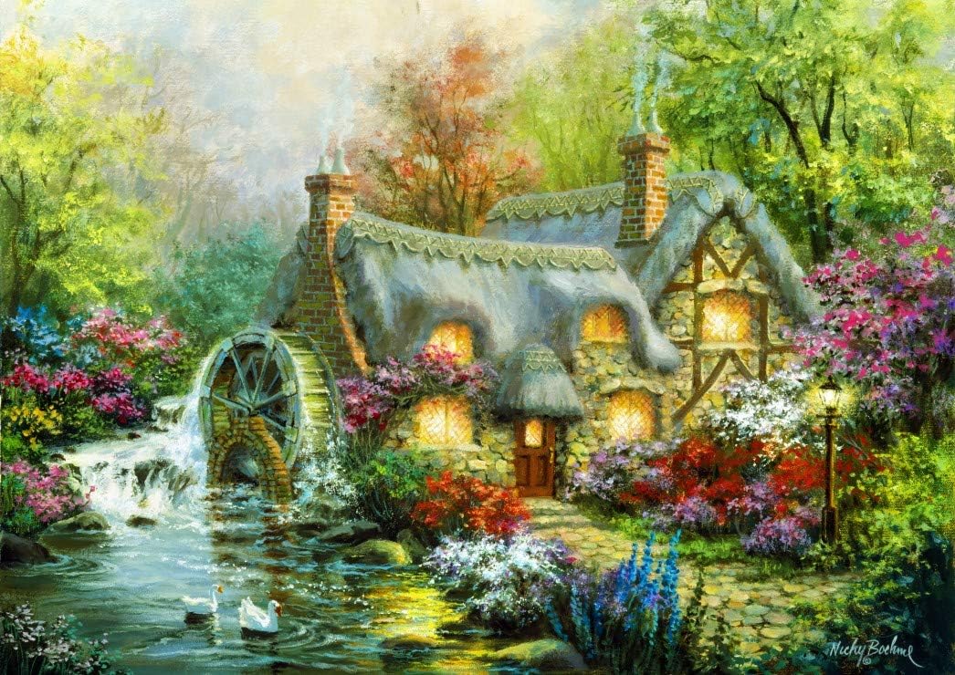 Country Retreat - Bluebird Puzzle puzzle collectible - Main Image 2