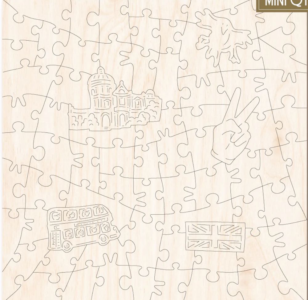 St Paul’s Mini Qt - Victory Wooden Puzzles puzzle collectible [Barcode 5056461102963] - Main Image 2