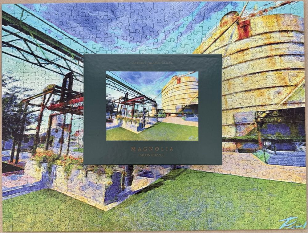 Magnolia Silos Puzzle - Magnolia puzzle collectible - Main Image 2