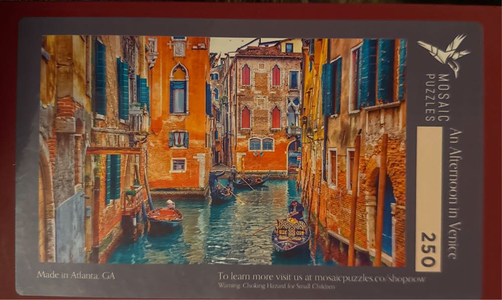 An Afternoon in Venice - Mosaic Puzzles puzzle collectible - Main Image 2