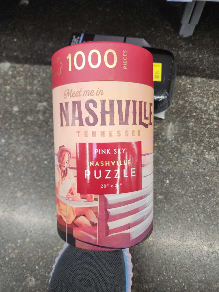 Nashville - Pink Sky puzzle collectible [Barcode 197960047951] - Main Image 2