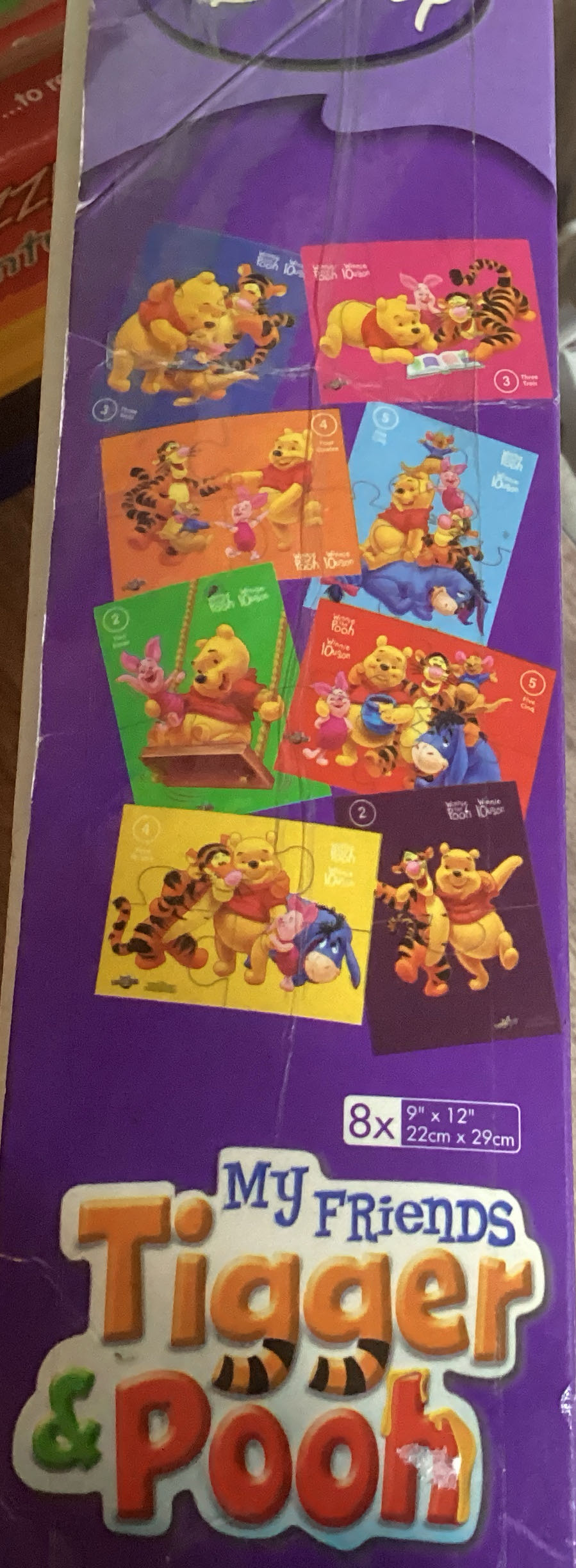 My Friends Tigger & Pooh - Danawares puzzle collectible [Barcode 059562428234] - Main Image 2