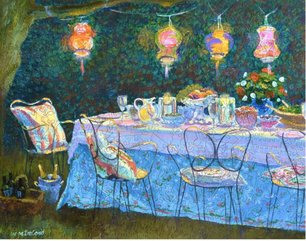 Al Fresco - Liberty Puzzles 🇺🇸 puzzle collectible - Main Image 2