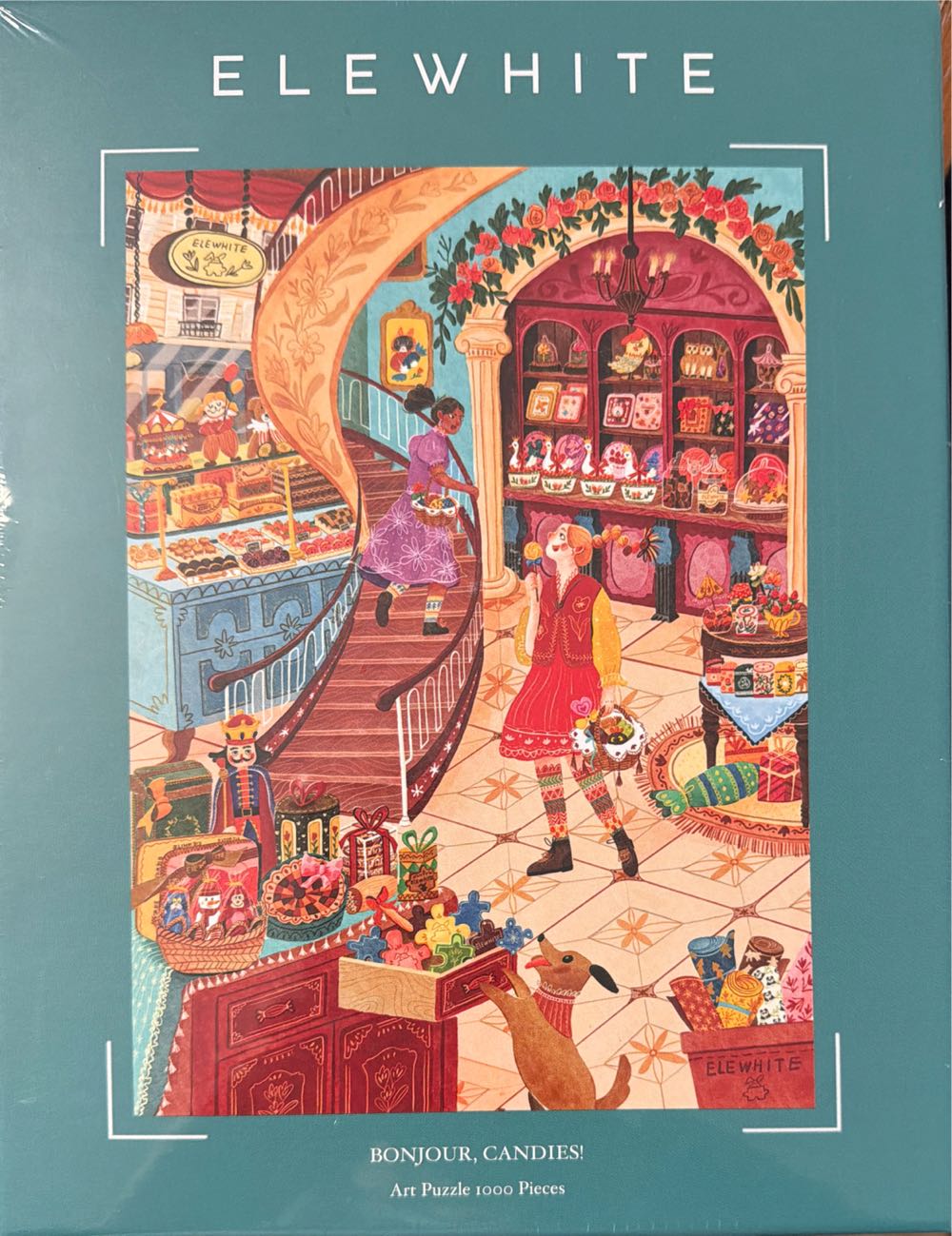 Murder Most Puzzling Death Of A Collector 500-piece Puzzle