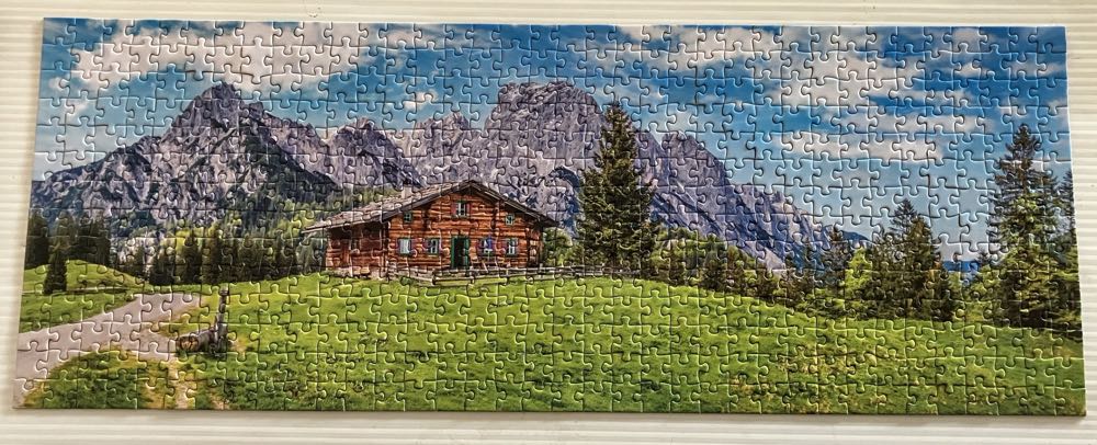 Chalet, Switzerland  puzzle collectible [Barcode 8720077189133] - Main Image 2