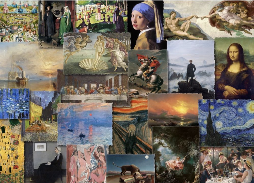 Great Paintings - Nautilus Puzzles 🇺🇸 puzzle collectible - Main Image 2