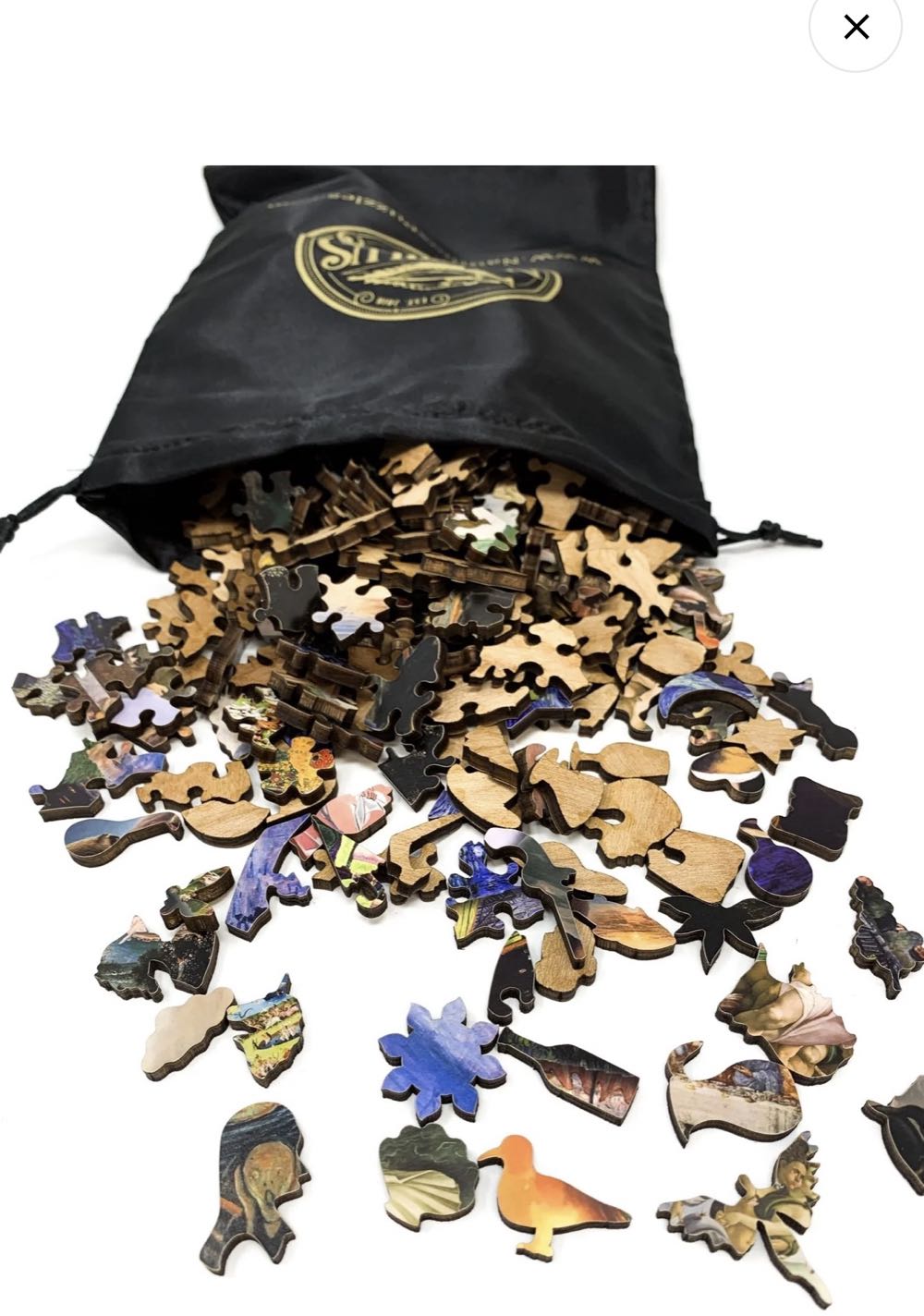 Great Paintings - Nautilus Puzzles 🇺🇸 puzzle collectible - Main Image 4