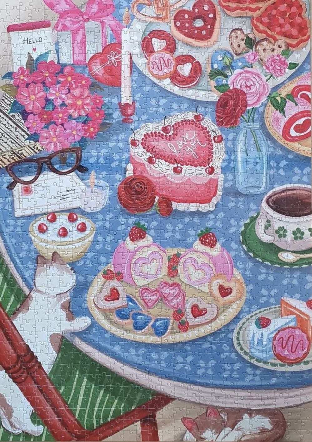 Cat Feast - Magnolia puzzle collectible [Barcode 8699375062052] - Main Image 3