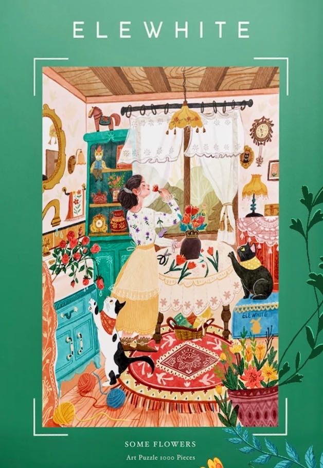 Some Flowers - Elewhite puzzle collectible - Main Image 2