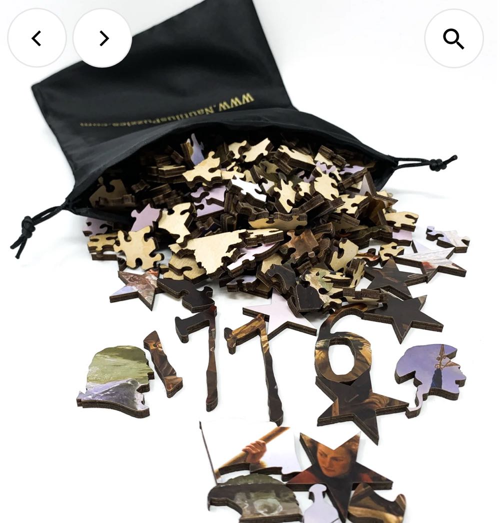 Washington Crossing The Delaware - Nautilus Puzzles 🇺🇸 puzzle collectible - Main Image 3