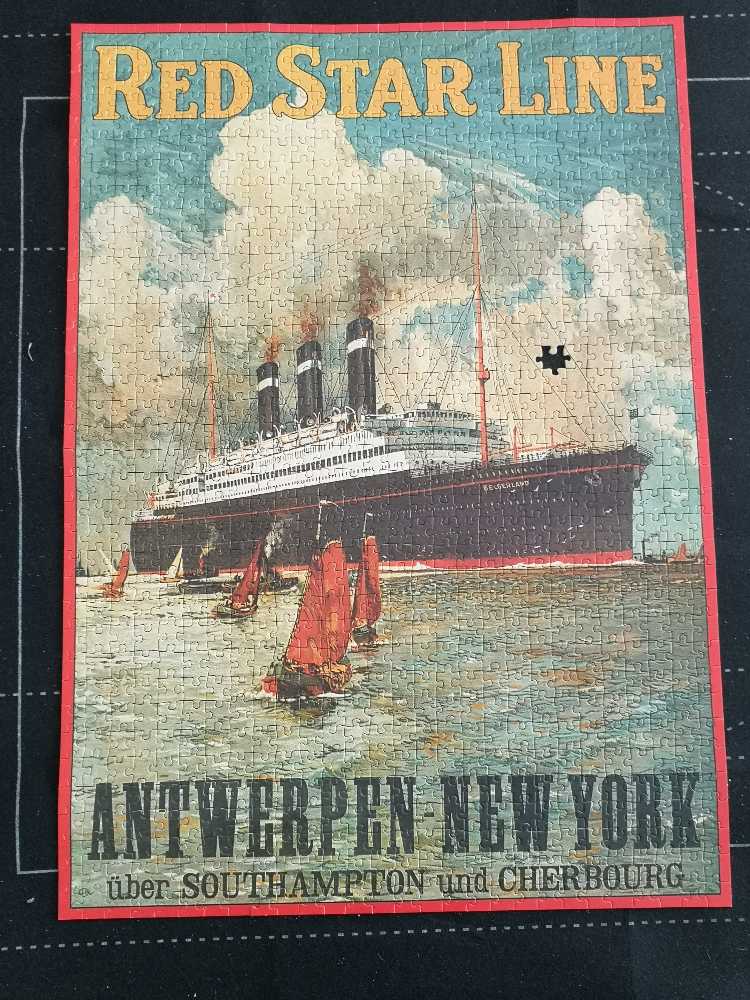 Historisches Schiffsplakat - Ravensburger puzzle collectible - Main Image 2