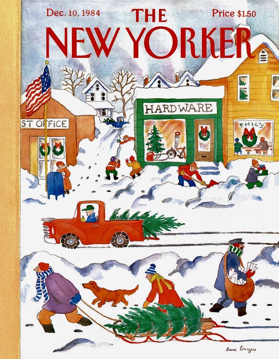 New Yorker, The : Snow Day - New York Puzzle Company puzzle collectible [Barcode 840291703828] - Main Image 2