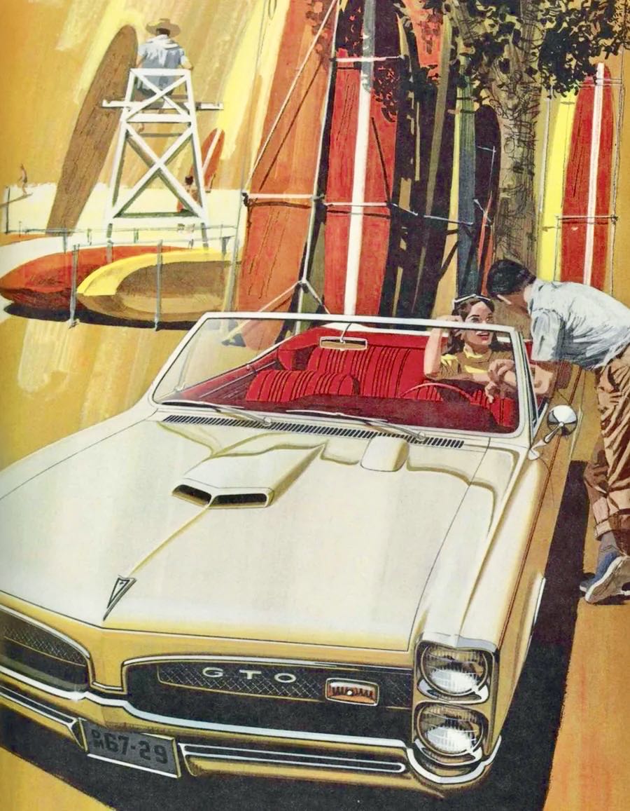 GM Vintage Ads : Little GTO - New York Puzzle Company puzzle collectible [Barcode 840291704061] - Main Image 2