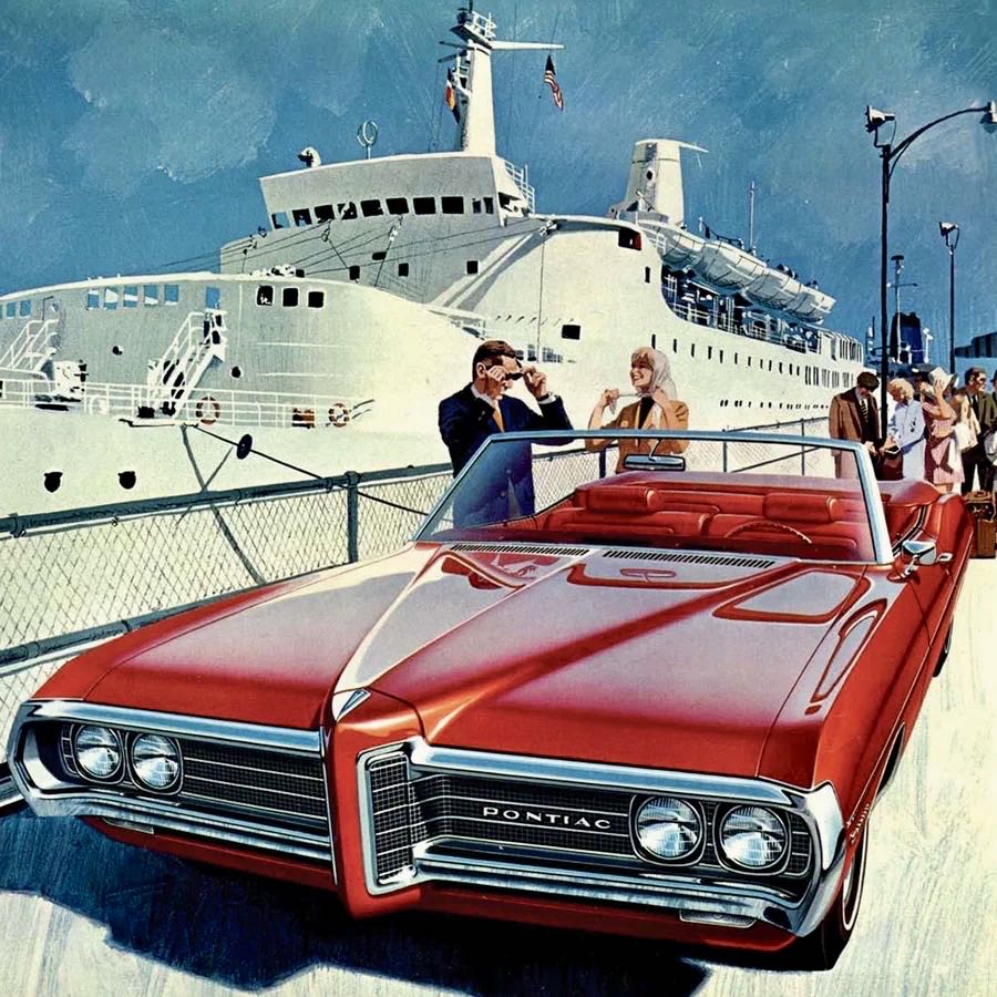 GM Vintage Ads : Catalina Cruise - New York Puzzle Company puzzle collectible [Barcode 840291704054] - Main Image 2