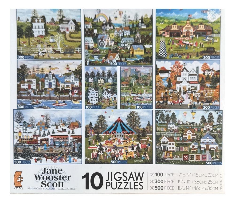 Franklin Fields - Jane Wooster Scott puzzle collectible - Main Image 2