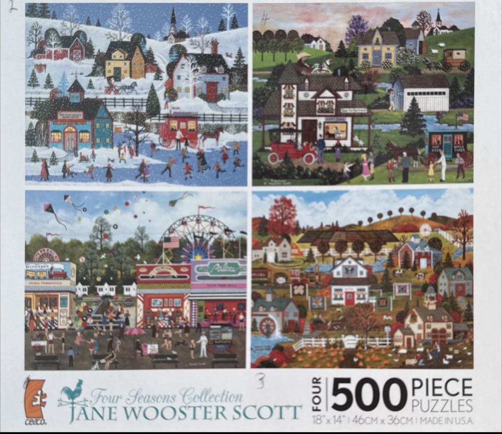 Autumn’s Palette - Jane Wooster Scott puzzle collectible - Main Image 2