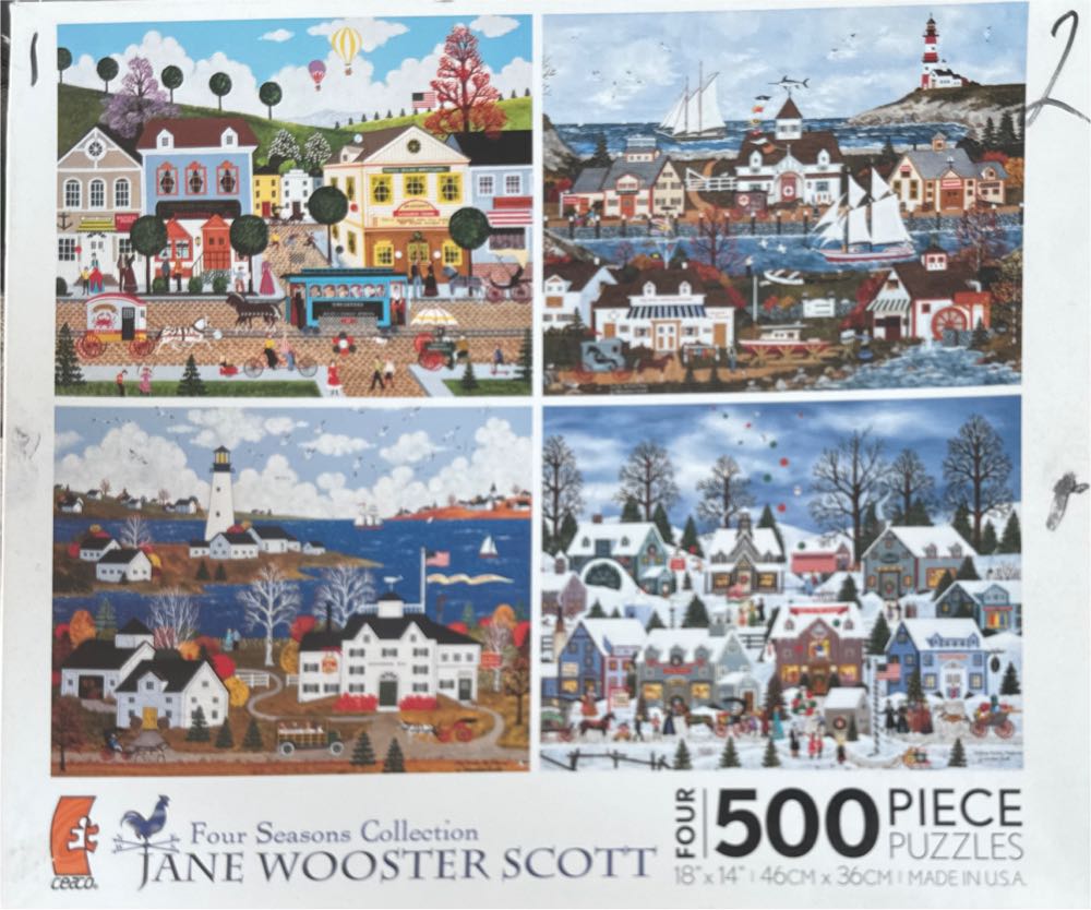 Carefree Days - Ceaco puzzle collectible - Main Image 2