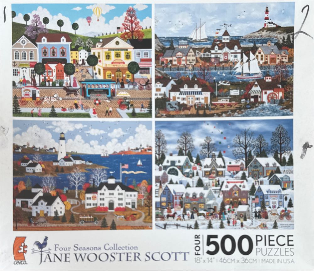 Seaking Holiday Treasures - Jane Wooster Scott puzzle collectible - Main Image 2