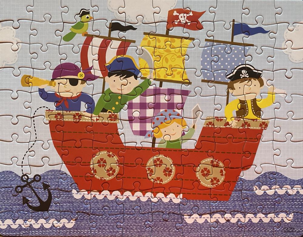 0131 Cardinal: Pirate Ship - Cardinal puzzle collectible - Main Image 2