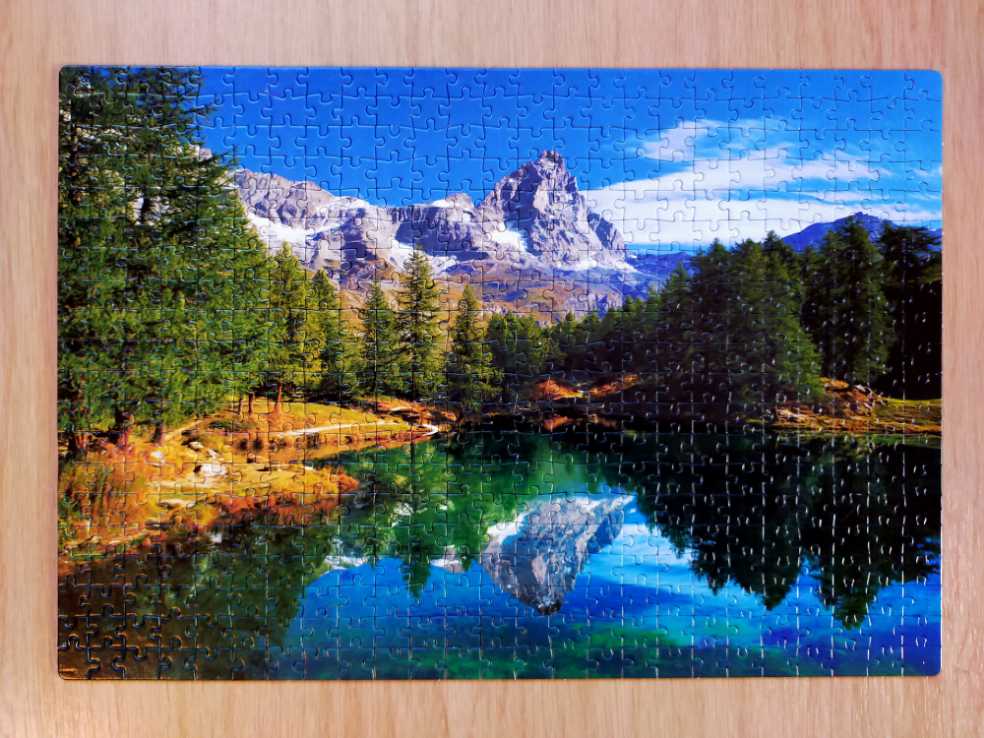 Landschap. Assorted Pack 3 In 1 Puzzles - Clementoni puzzle collectible [Barcode 8005125081028] - Main Image 2
