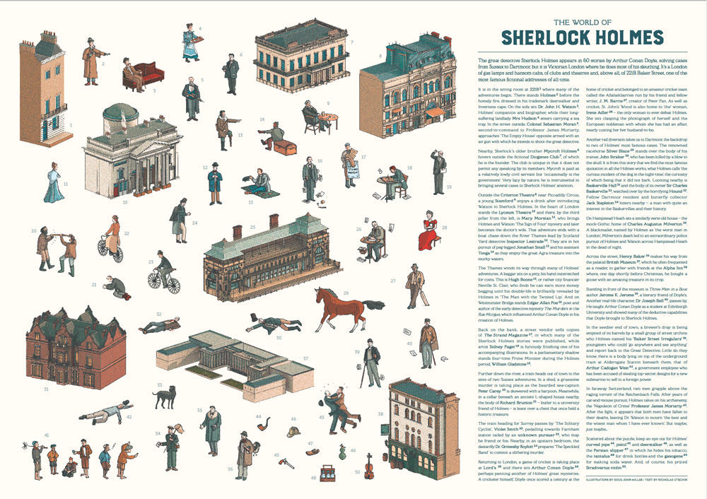 The World Of Sherlock Holmes - Lawrence King Publishing puzzle collectible - Main Image 3