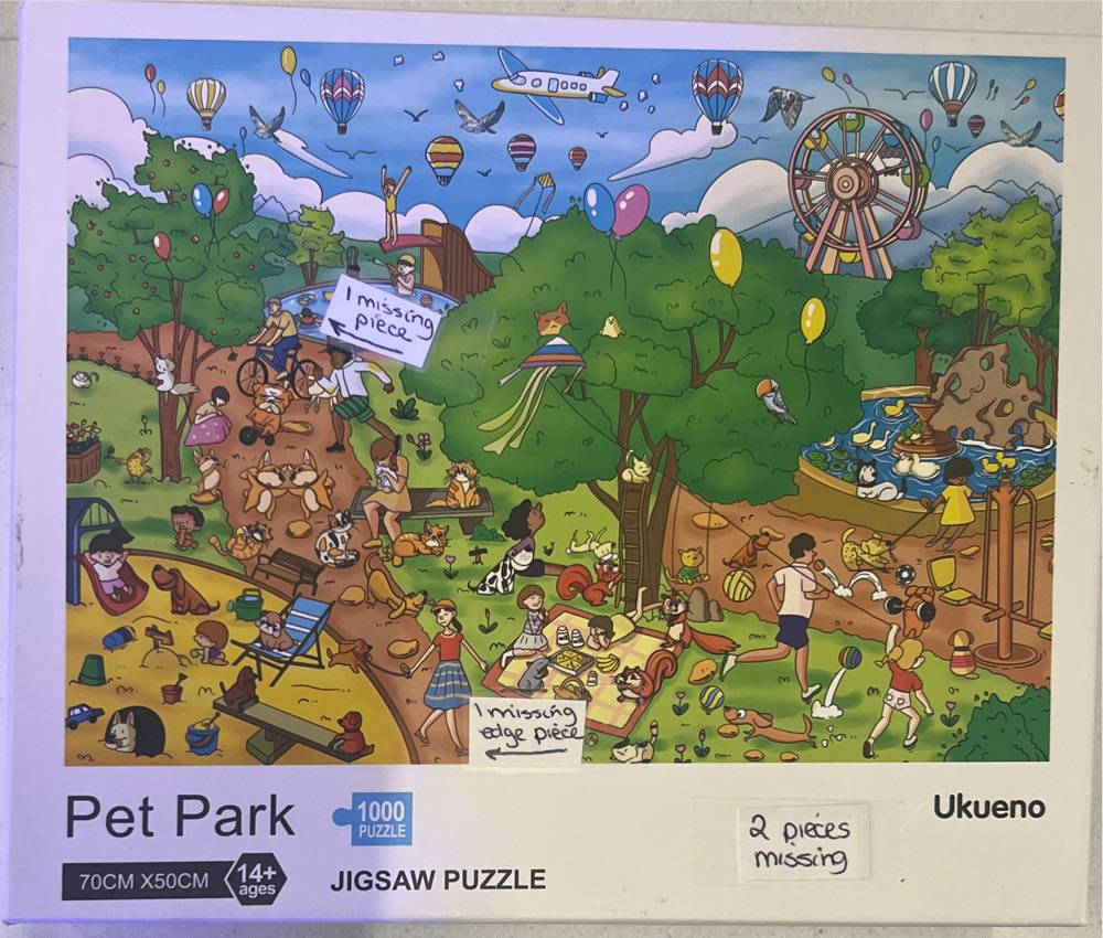 1000 Bepuzzled Annie Stegg Top Dog Artist Series Puzzle Based On Oil Paint