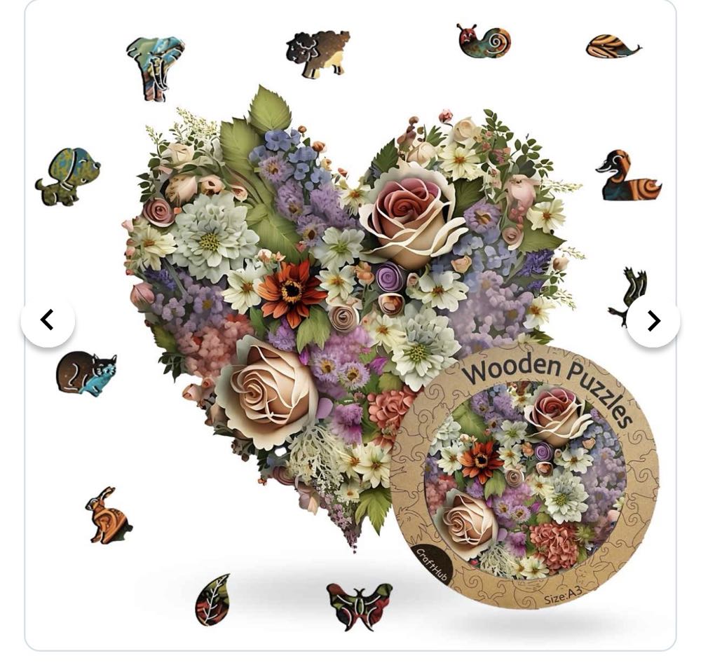 Blooming Heart - Craft Hub puzzle collectible - Main Image 3