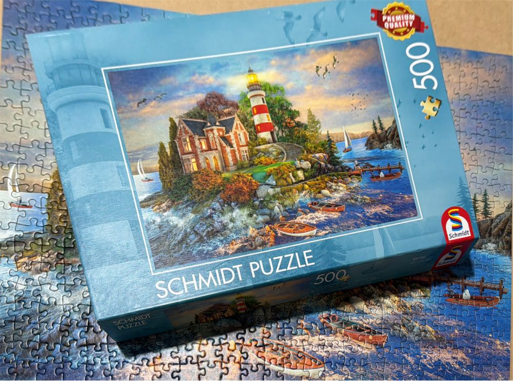 Lighthouse On The Rock - Schmidt puzzle collectible [Barcode 4001504597160] - Main Image 3