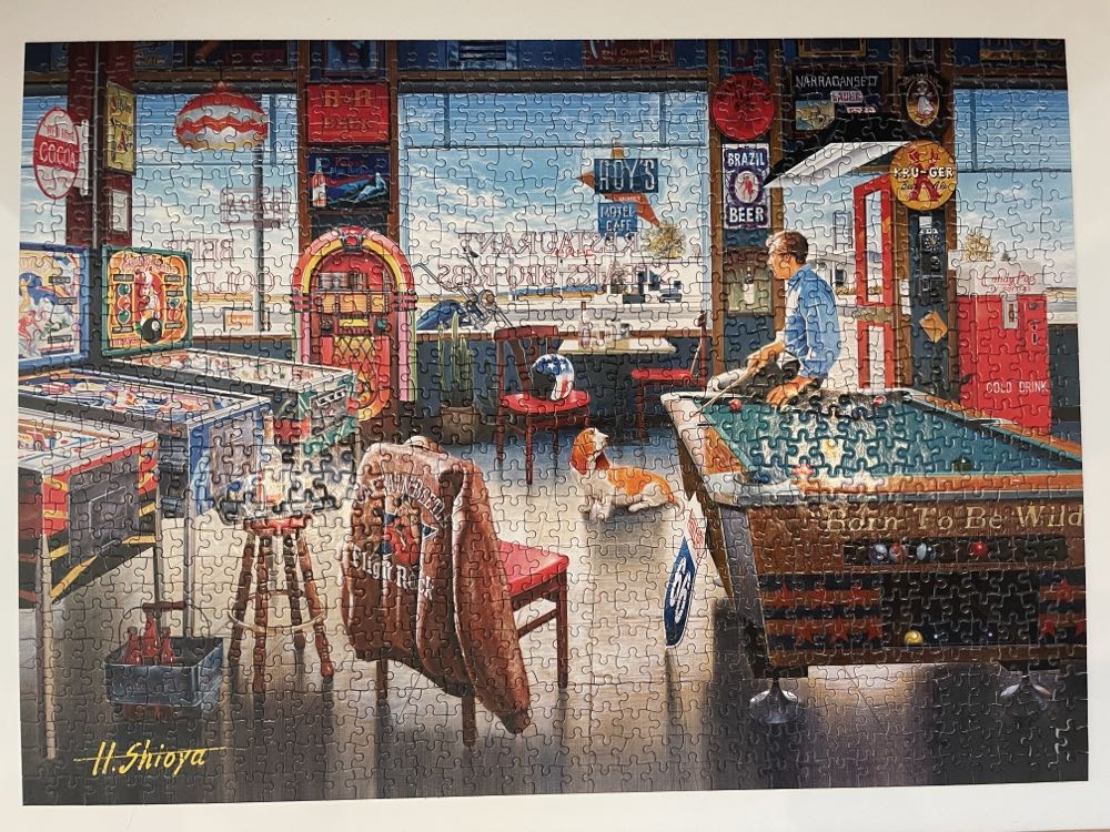 Billiards Born To Be Wild - Holdson puzzle collectible [Barcode 9414131095568] - Main Image 2