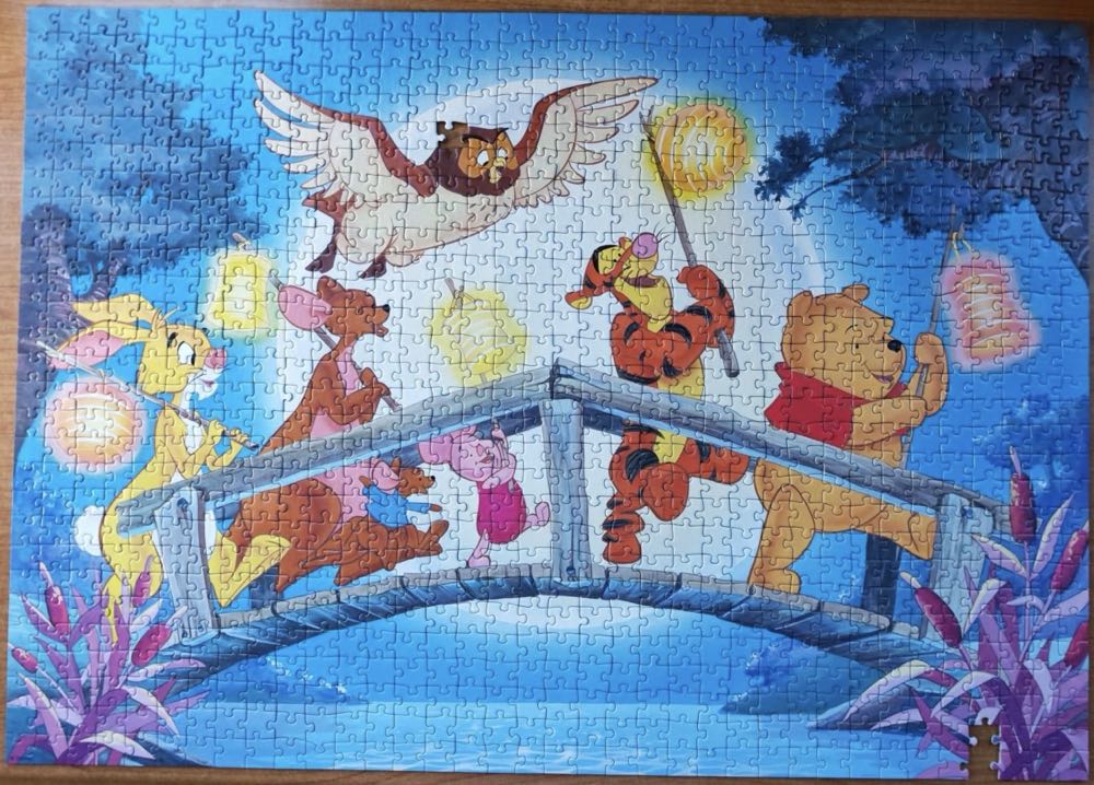 Winnie The Pooh Moonlight Parade - Ravensburger puzzle collectible - Main Image 2