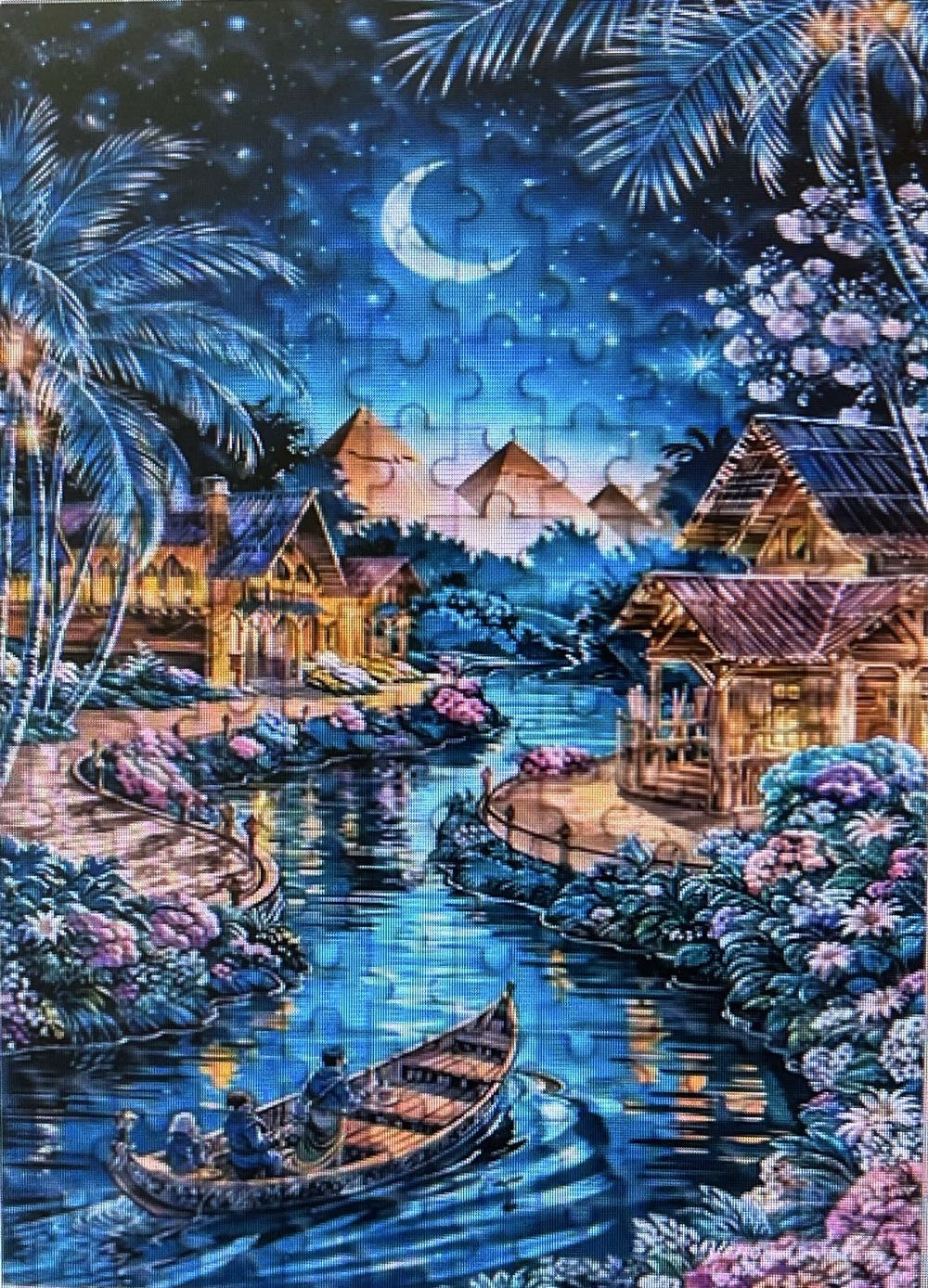 Anatolian Puzzle Colmar Canal Piece Jigsaw Puzzle #3953