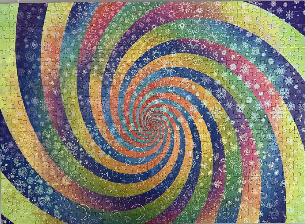Swirl Rainbow Challenge - Tate & Co Puzzles puzzle collectible - Main Image 2