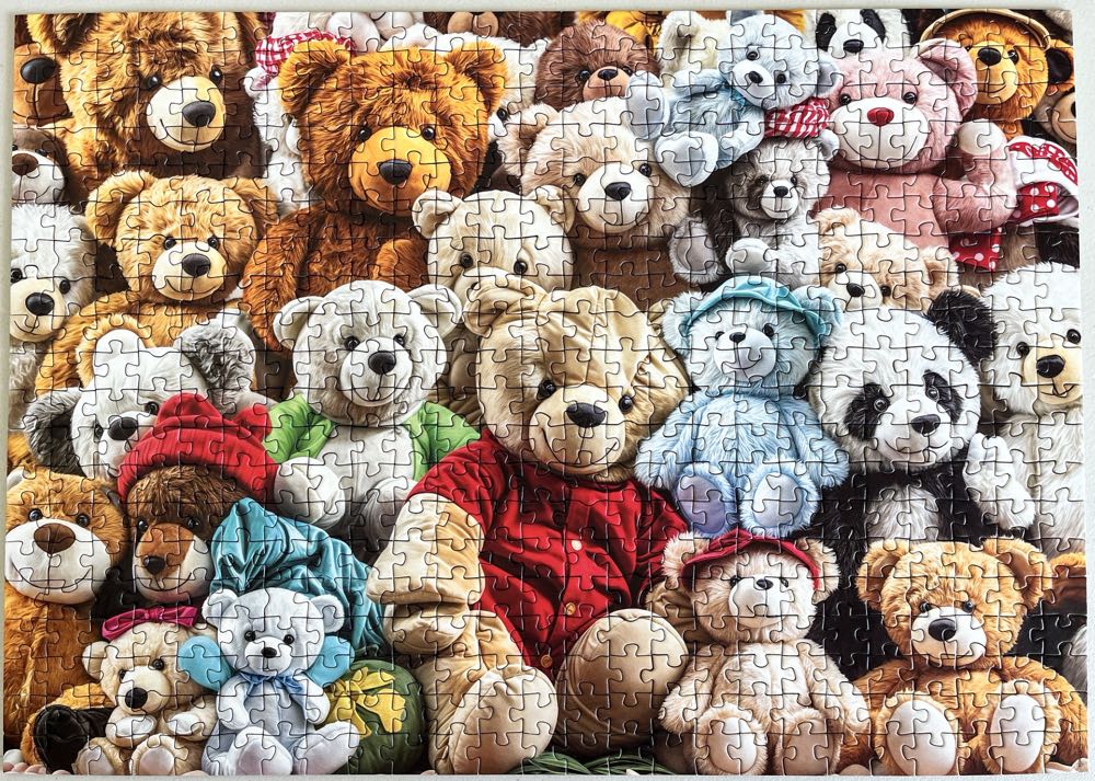 Teddy Bears - Educa puzzle collectible [Barcode 8412668202429] - Main Image 2