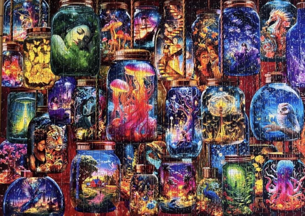 Dream Jars Artiest CHECKEN - Corner Piece puzzle collectible [Barcode 5052089395282] - Main Image 3