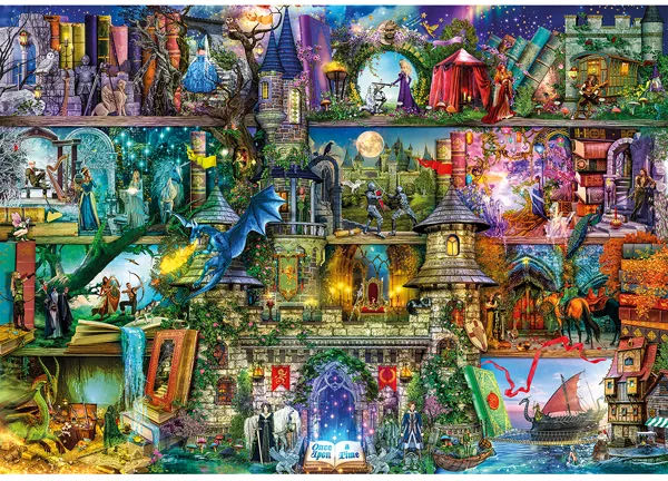 Once upon a Fairytale - Wentworth Wooden Jigsaw puzzle collectible [Barcode 6050265408466] - Main Image 2