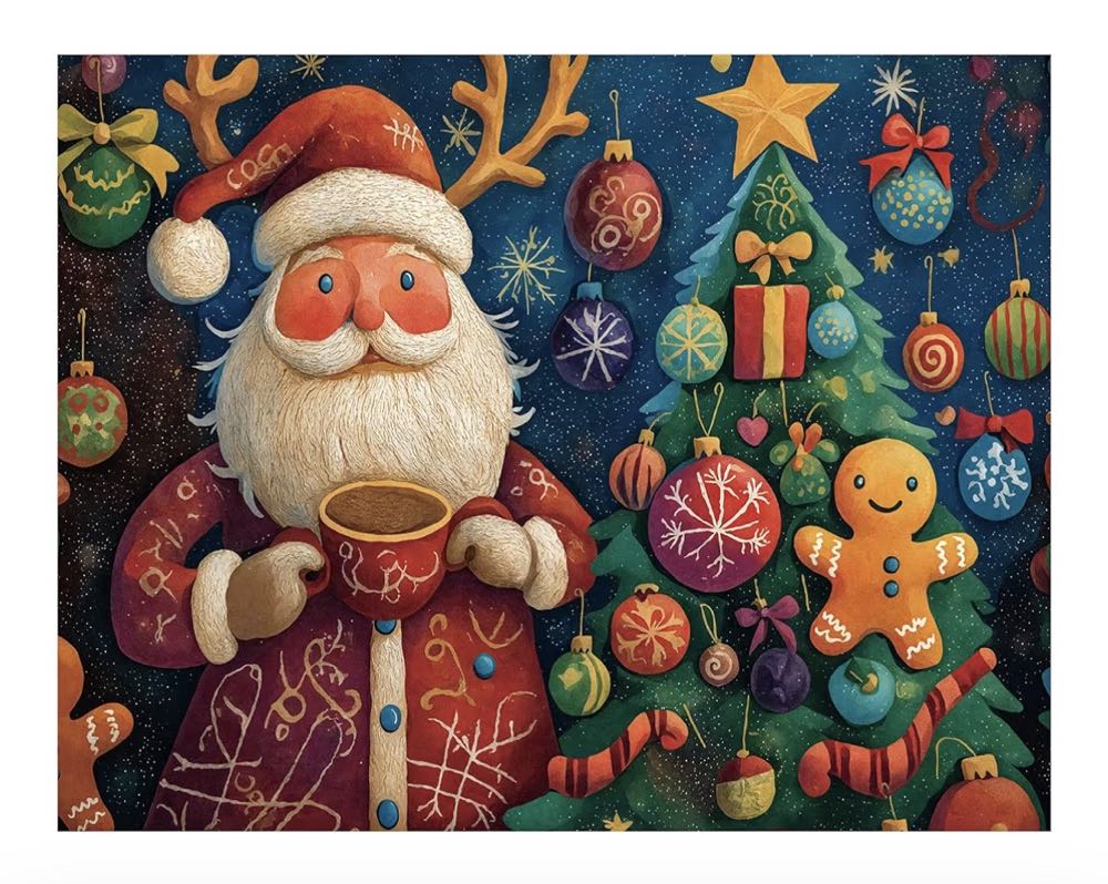 Santa Claus - Graphinee puzzle collectible - Main Image 2