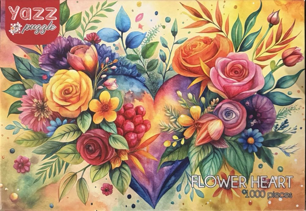 Flower Heart - Yazz Puzzle puzzle collectible [Barcode 8699375062298] - Main Image 2