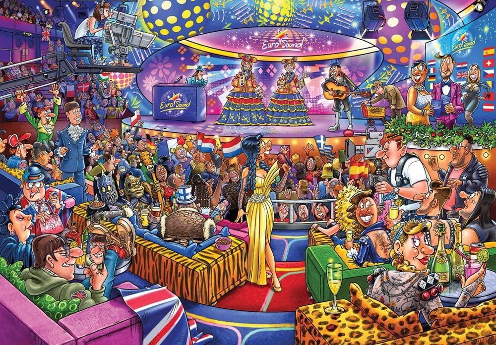 Wasgij Mystery 25 - Eurosound Contest! - Jumbo/WASGIJ puzzle collectible [Barcode 8721017604129] - Main Image 2