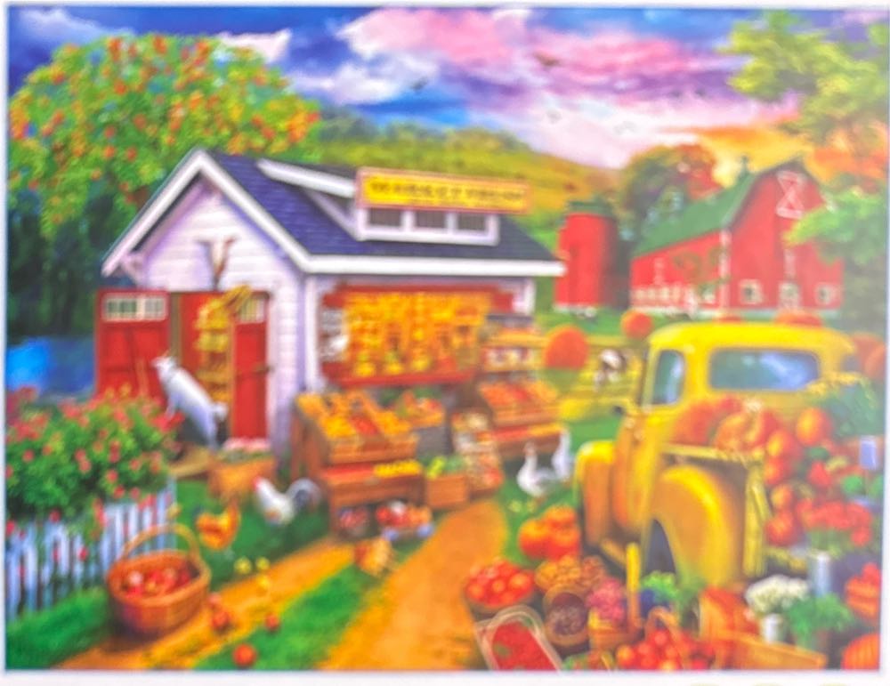 Memory Lane - Market Fresh Morning ✅  puzzle collectible [Barcode 705988629518] - Main Image 2