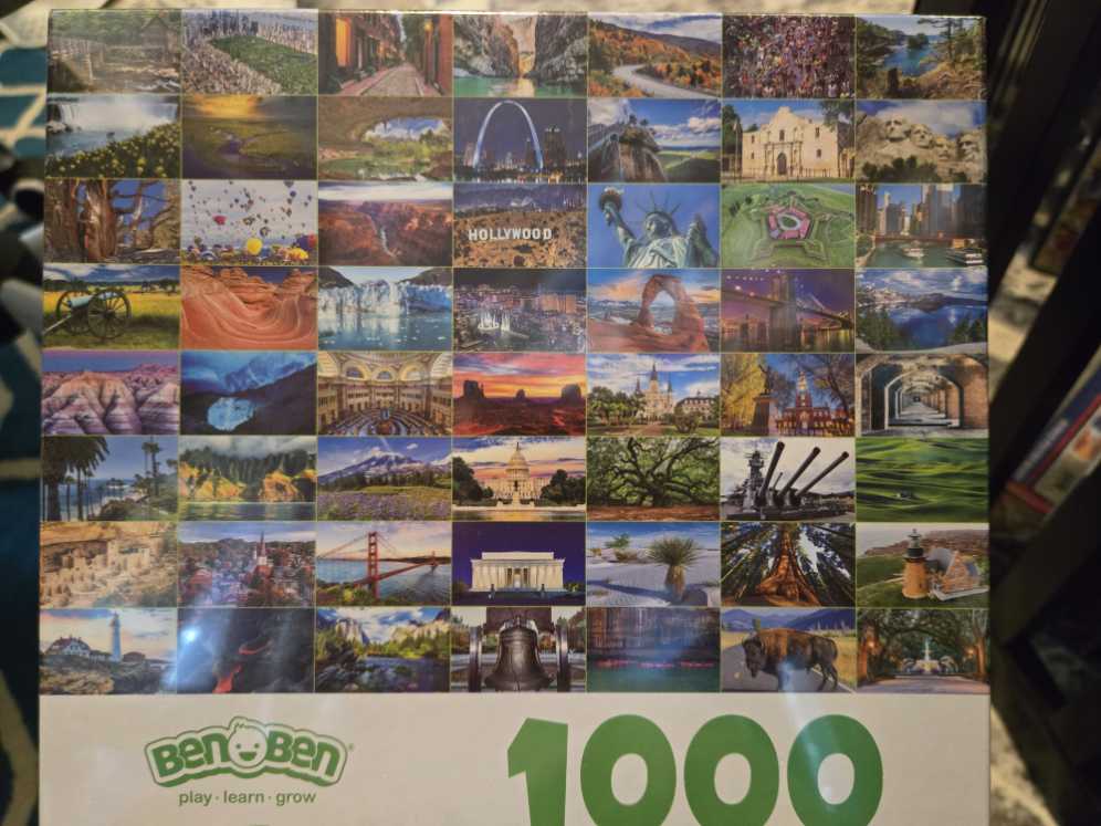 56 Scenic Spots In USA - BenBen puzzle collectible - Main Image 2