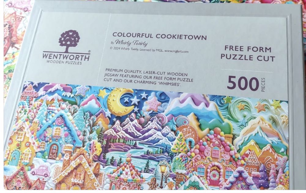 Colorful Cookietown Wentworth - Traveling Puzzle Only - Wentworth puzzle collectible - Main Image 2