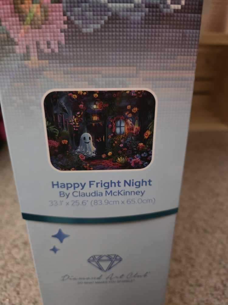 Happy Fright Night - Diamond Art Club puzzle collectible [Barcode 756441446203] - Main Image 2