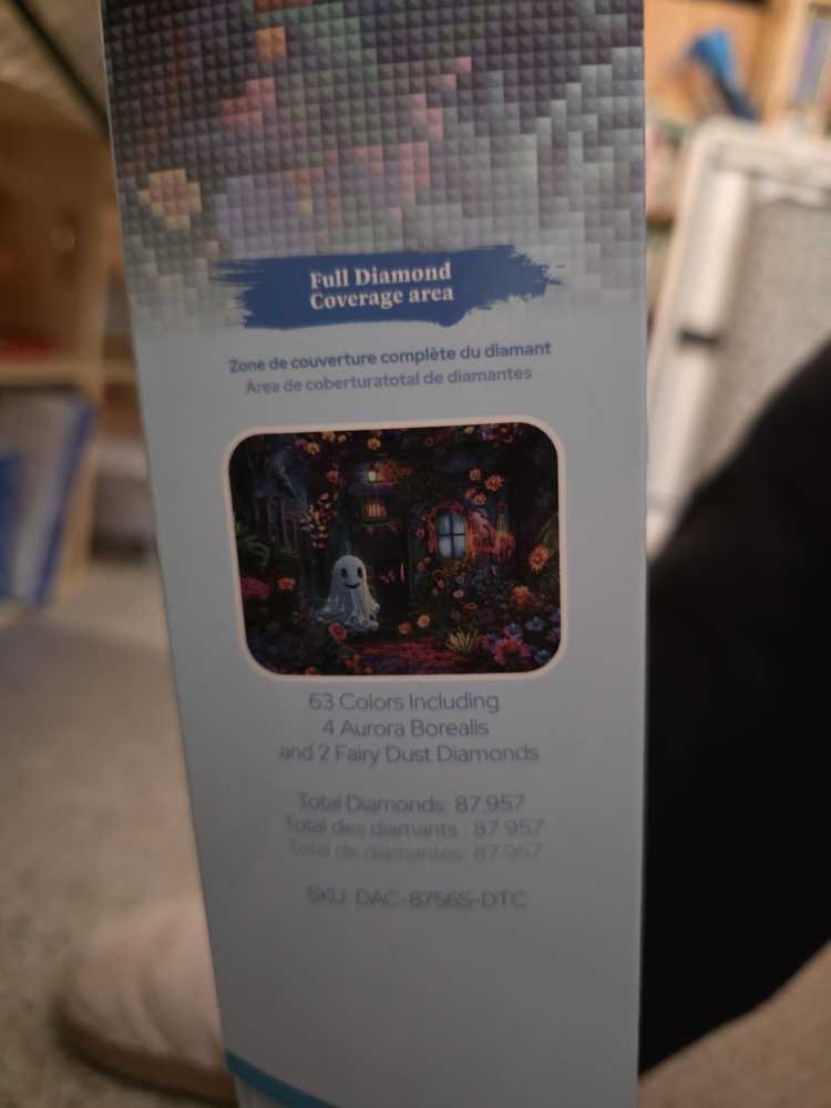 Happy Fright Night - Diamond Art Club puzzle collectible [Barcode 756441446203] - Main Image 4