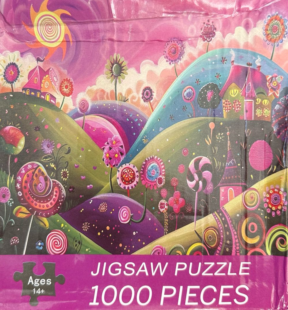 Whimsical Landscape - Unbranded puzzle collectible - Main Image 2
