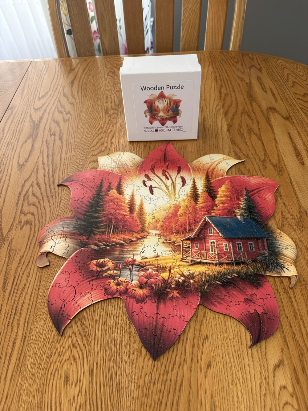 Flower World - Wooden Puzzle puzzle collectible - Main Image 2