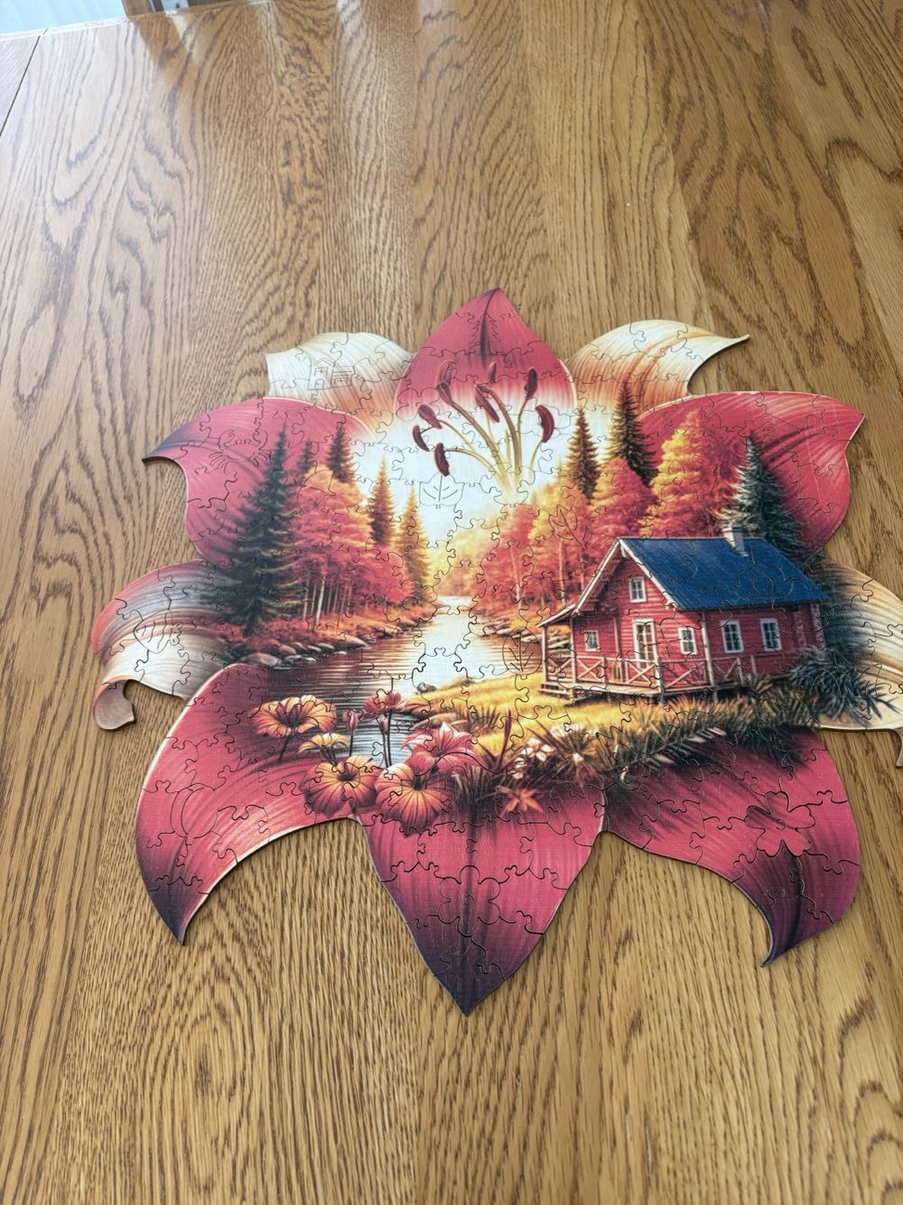 Flower World - Wooden Puzzle puzzle collectible - Main Image 3