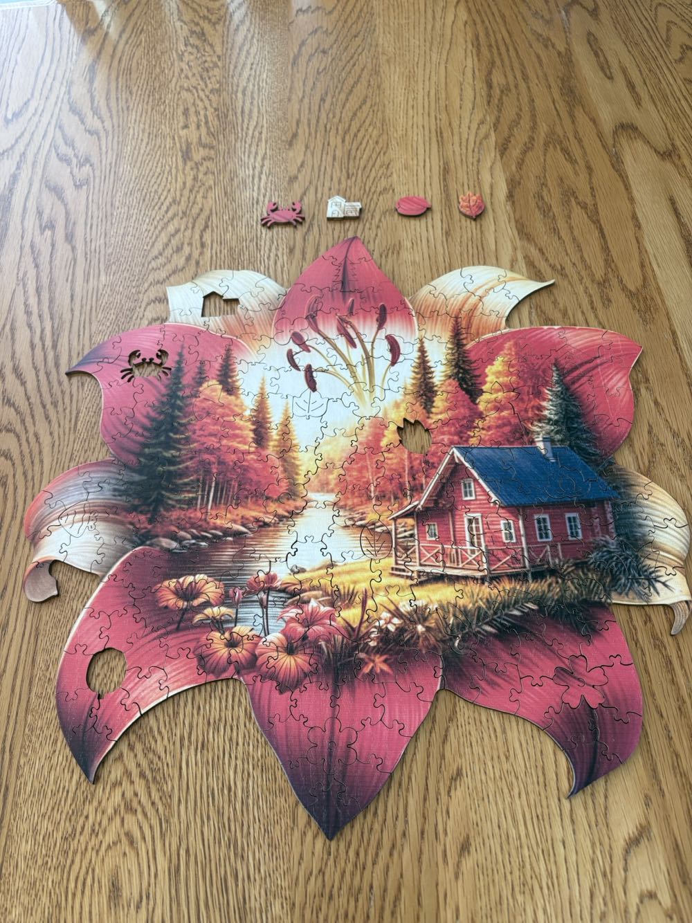 Flower World - Wooden Puzzle puzzle collectible - Main Image 4